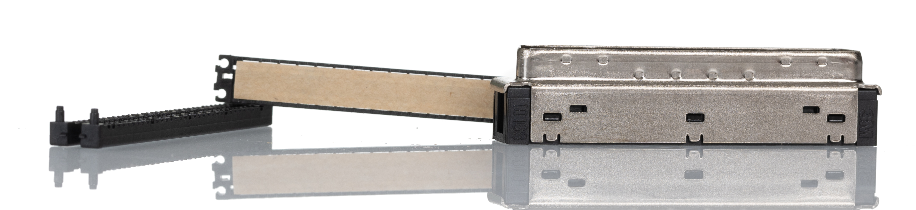 3M, 101 68 Way Male Right Angle Cable PCB Connector 1.27 mm Pitch, IDT