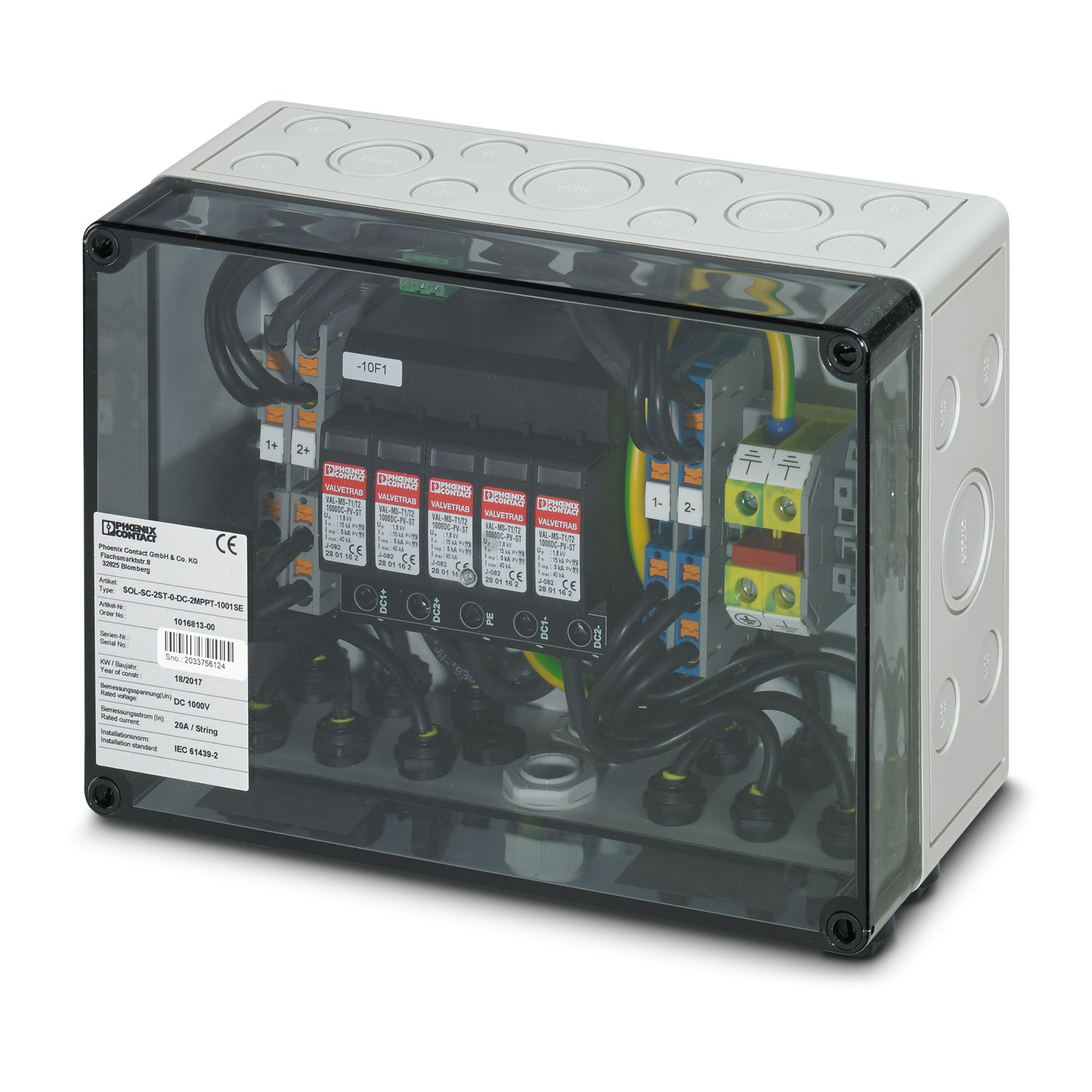 Phoenix Contact SOL-SC SOL-SC Wall Box 20A