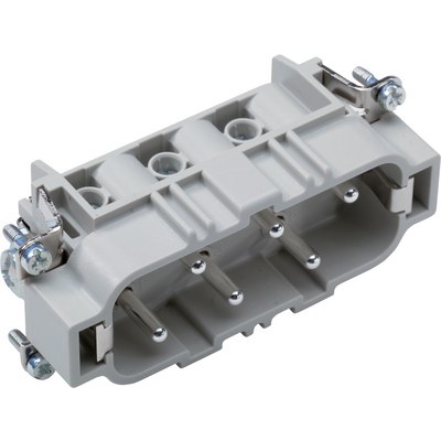 10171000 EPIC Heavy Duty Power Connector Insert, 35A, HBS Series Female, 6 Contacts