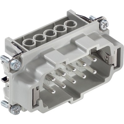 10192000 EPIC Heavy Duty Power Connector Module, 16A, H-BE Series Male, 10 Contacts