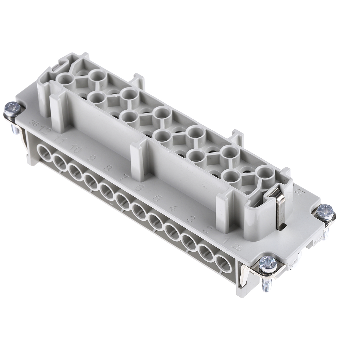 EPIC Heavy Duty Power Connector Module, 16A, H-BE Series Female, 24 Contacts