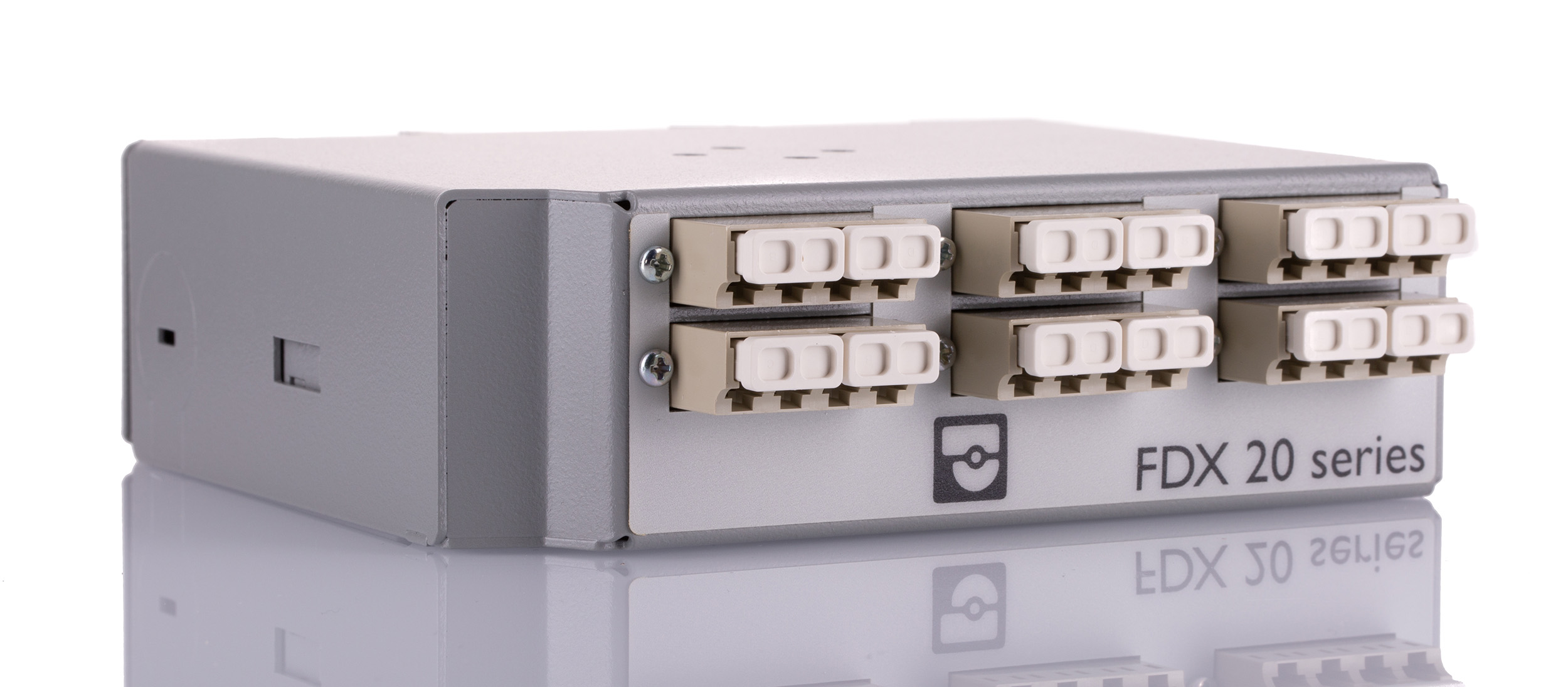 1019705 Phoenix Contact 12 Port LC, Duplex Fibre Optic Patch Panel With 2 Ports Populated 130 mm