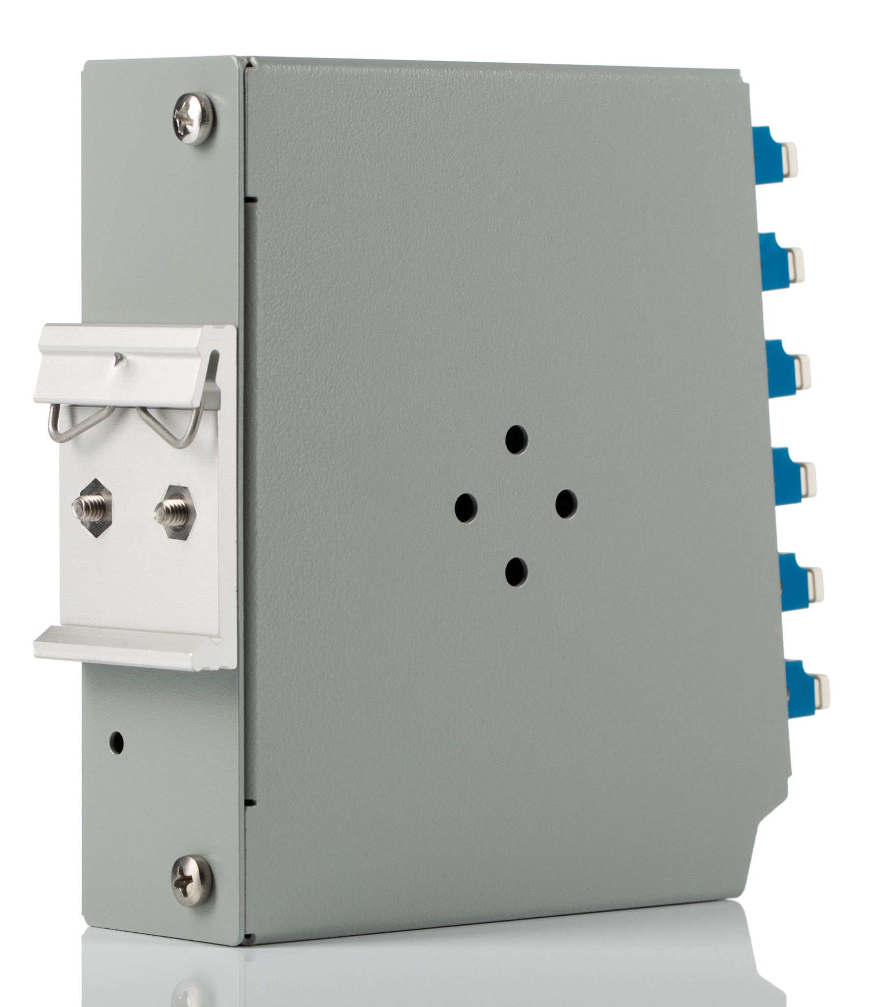 1019711 Phoenix Contact 6 Port LC, Duplex Fibre Optic Patch Panel With 2 Ports Populated 130 mm