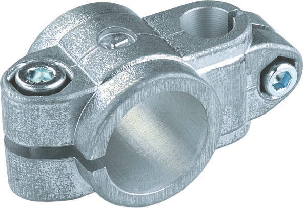 Rose+Krieger M8 Cross Clamp, Connecting Component, Strut Profile 25 mm, Round Tube Size 14.1 mm