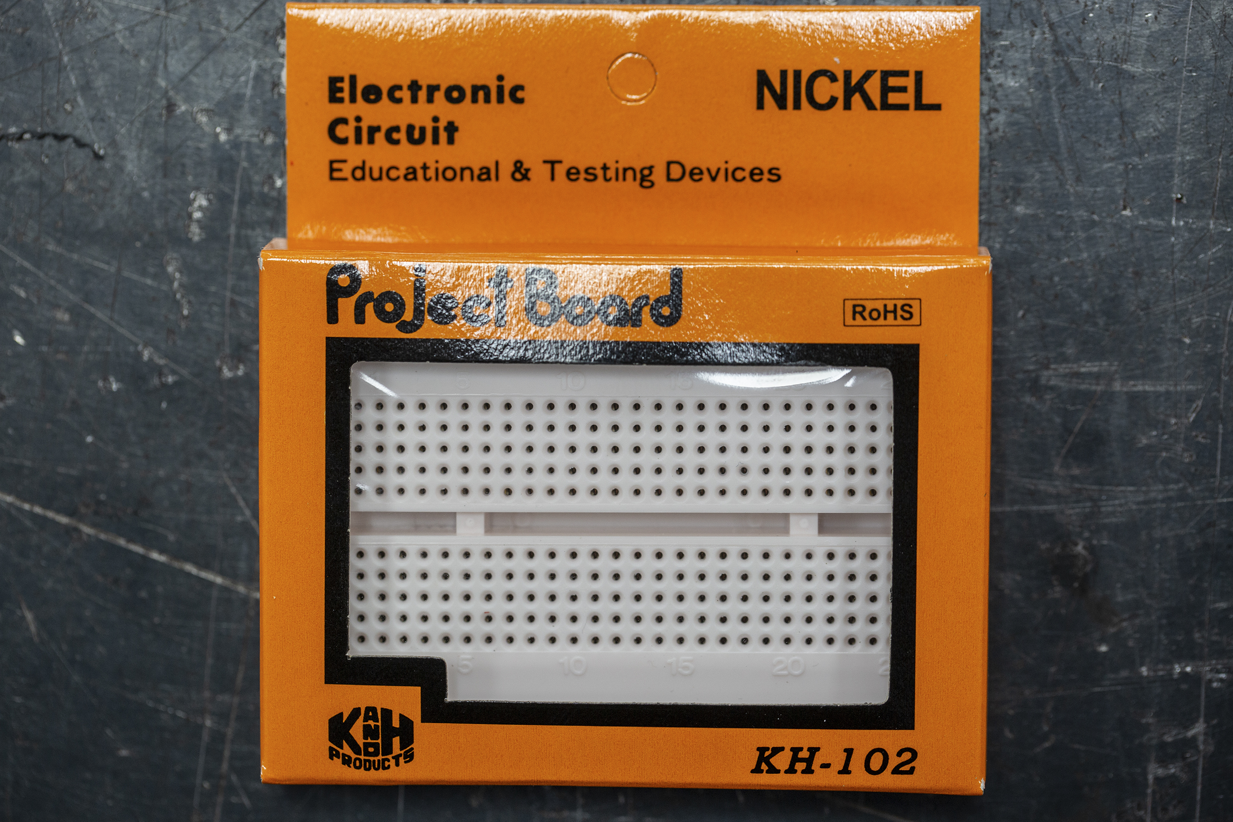 RS PRO Breadboard Prototyping Board 10 mm 60mm 80 mm