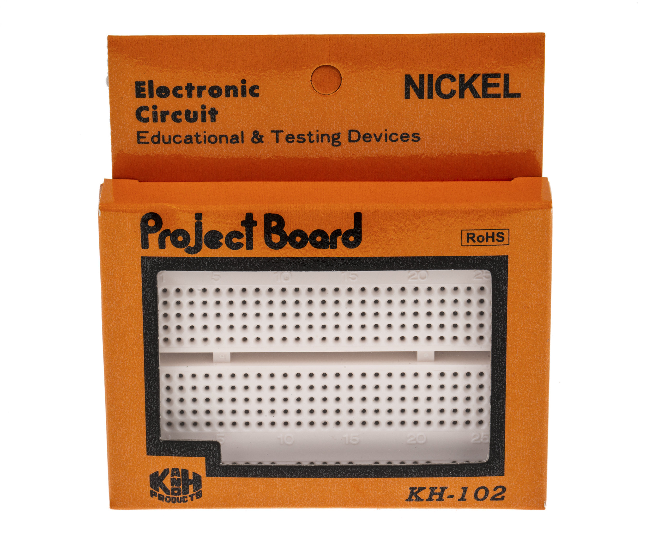 102-9147 RS PRO Breadboard Prototyping Board 10 mm 60mm 80 mm