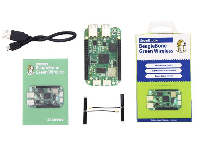 102010048 Seeed Studio BeagleBone Green (BBG) Wireless Development Board