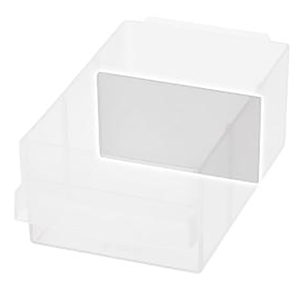 Raaco Drawer Divider, 49 mm x 87mm x 2 mm, Clear