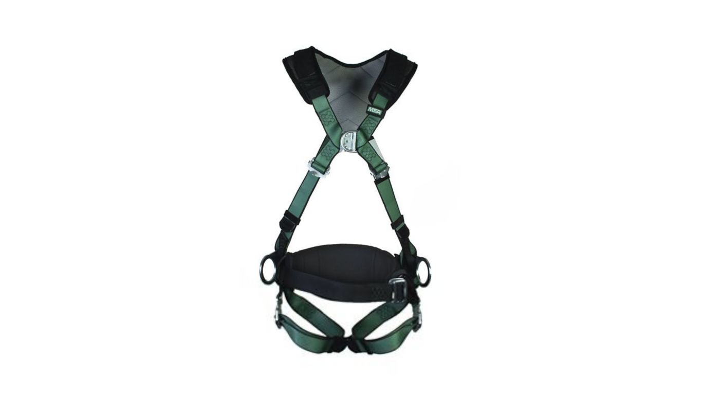 MSA Safety 10206055 Safety Harness, 140 kg Max, Extra Large, Extra Small, Standard