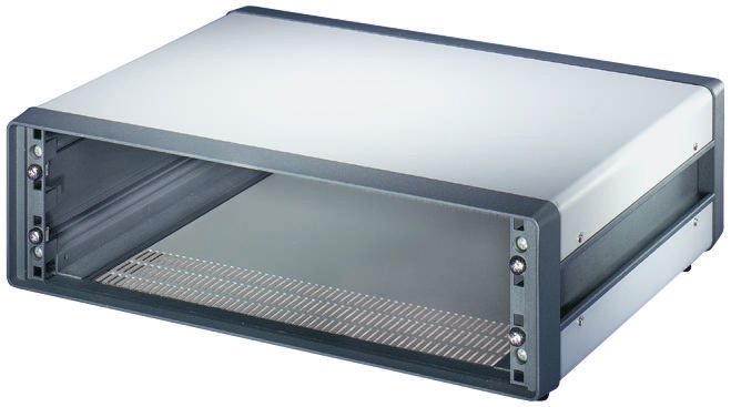 nVent SCHROFF, 3 U 19 in Rack Mount Case Comptec Ventilated 300 mm, 520 mm 153 mm