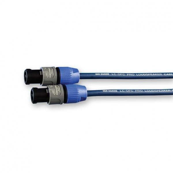 Van Damme 2 Core Speaker Cable, 3 m, Blue