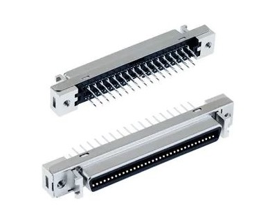 10268-6212pc 3M, 102 68 Way Straight Through Hole D-Sub PCB Connector 1.27 mm Pitch, Quick Latch, Solder
