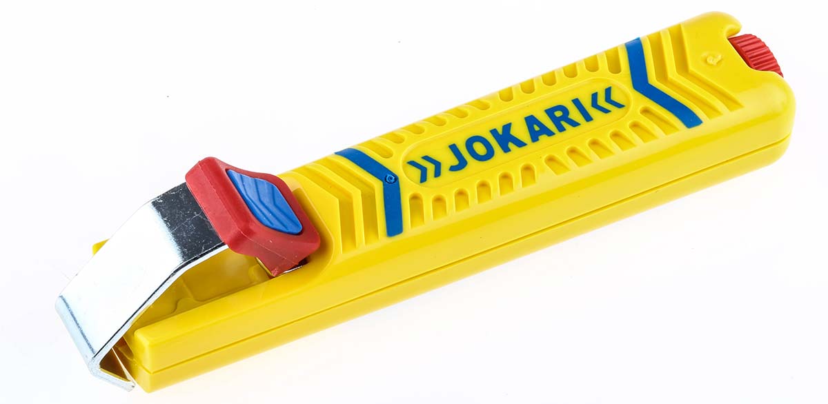 Jokari 10270 Series Round Soft Grip Wire Stripper, 8 to 28 mm, 132 mm Overall