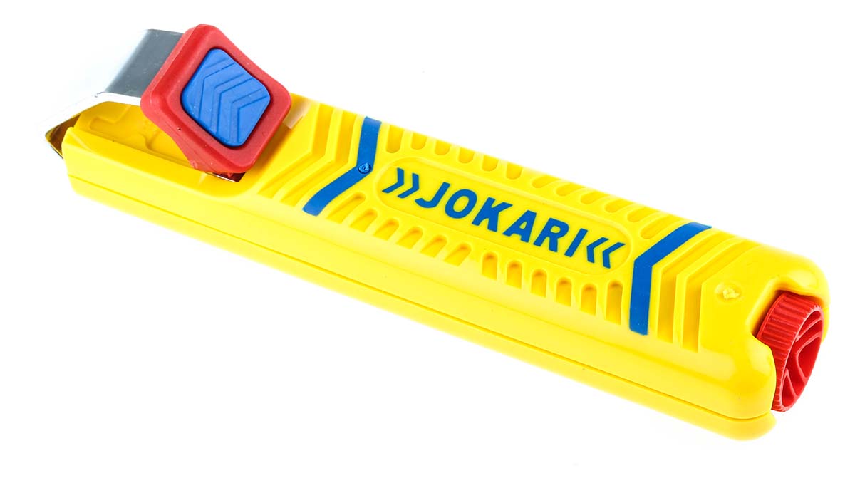 10270 Jokari  Series Round Soft Grip Wire Stripper, 8 to 28 mm, 132 mm Overall