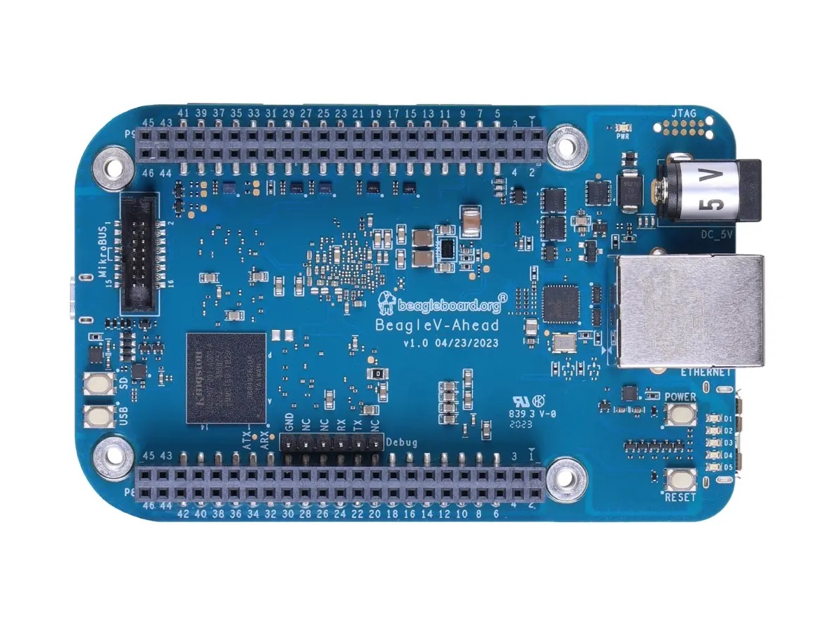 Beagleboard.org 102991698 Single Board Computer, 4 GB LPDDRA Supported Memory 16 GB