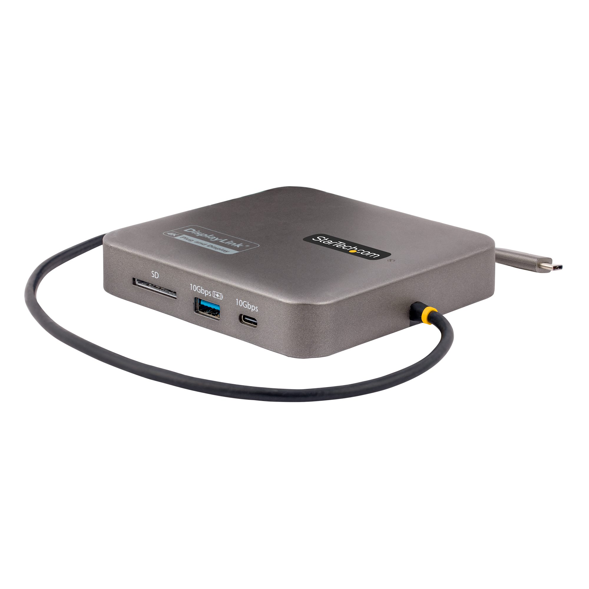 StarTech.com  2 4096 x 2160 pixel USB C Docking Station USB 3.2, USB 3.1, USB 3.0 Portswith HDMI - 3 xUSB ports
