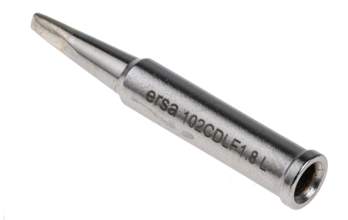 102cdlf18l Ersa 1.8 mm Chisel 35 mm Soldering Iron Tip for use with i-Tool
