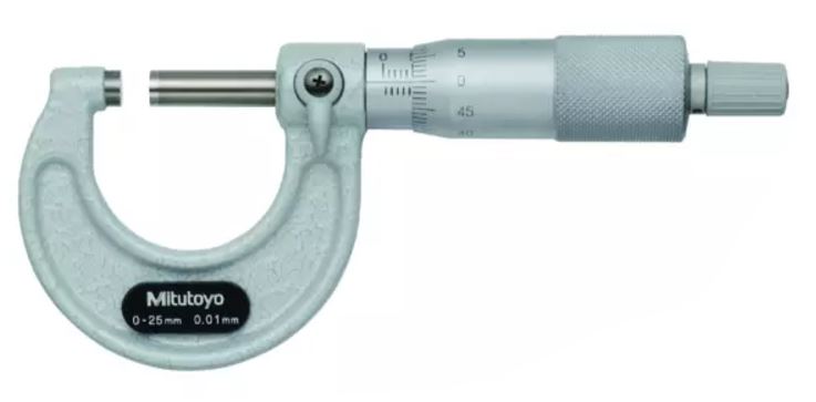 Mitutoyo 103-137 External Micrometre, UKAS