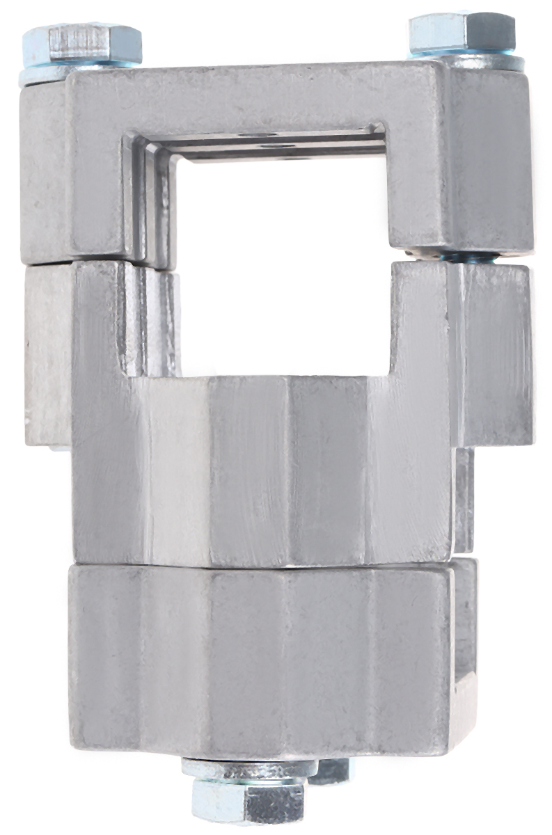 103000050200 Rose+Krieger M5 Cross Clamp, Connecting Component, Strut Profile 30 mm, Round Tube Size 30.2 mm