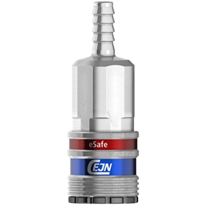 CEJN Aluminium, Steel Pneumatic Quick Connect Coupling Male ISO 6.3mm
