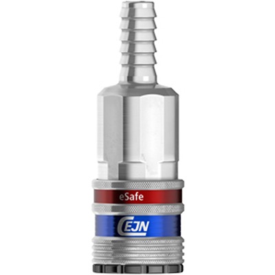 CEJN Aluminium, Steel Esafe Vented Safety Coupling Male ISO 8mm