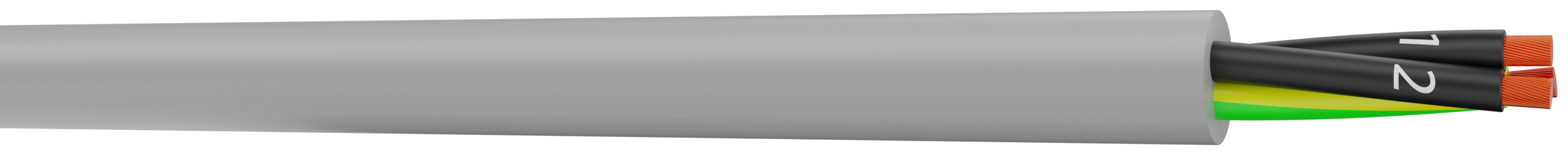 AXINDUS CAELIFLEX Control Cable, 3 Cores, 1mm² 17 AWG, Screened, Black Polyvinyl Chloride Sheath