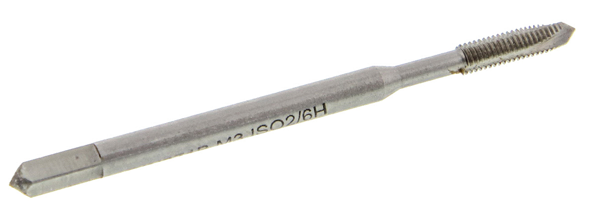 10301 EVENTUS Threading Tap, M3 Thread, Metric Standard, Machine Tap