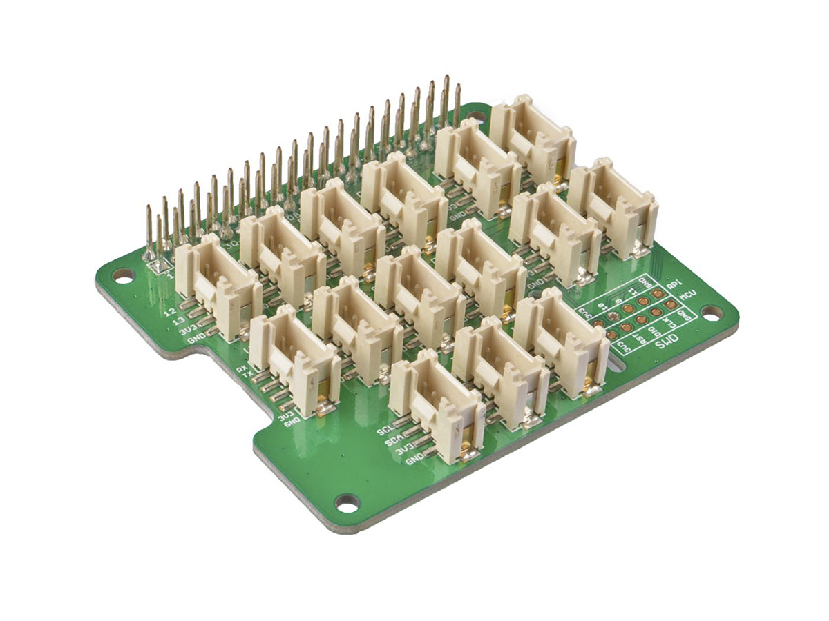 Seeed Studio Grove Base HAT with 13 Grove Module Connector for Raspberry Pi