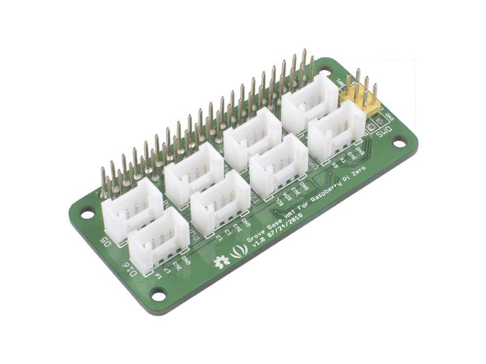 Seeed Studio Grove Base HAT with 8 Grove Module Connector for Raspberry Pi Zero