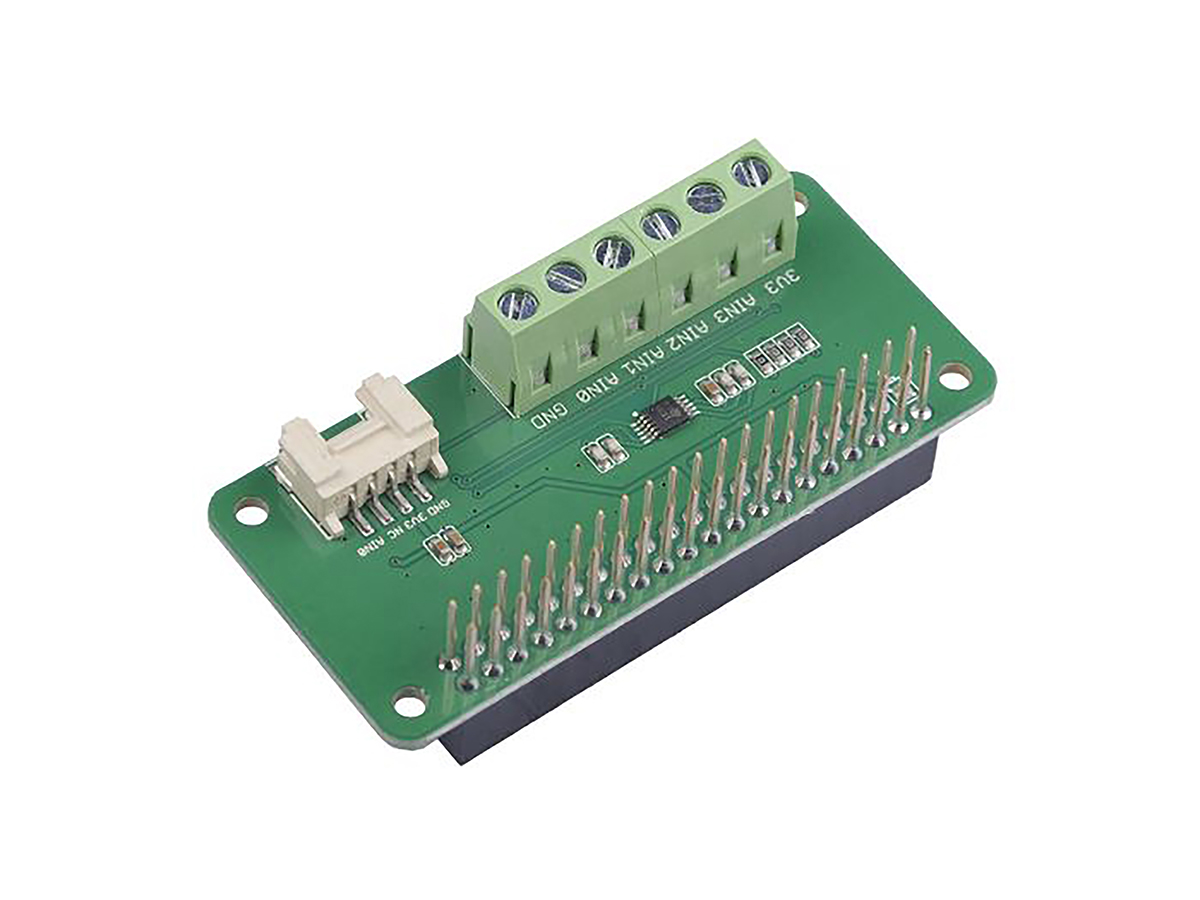 Seeed Studio 4 Channel 16 Bit ADC Interface Add on Board for Raspberry Pi