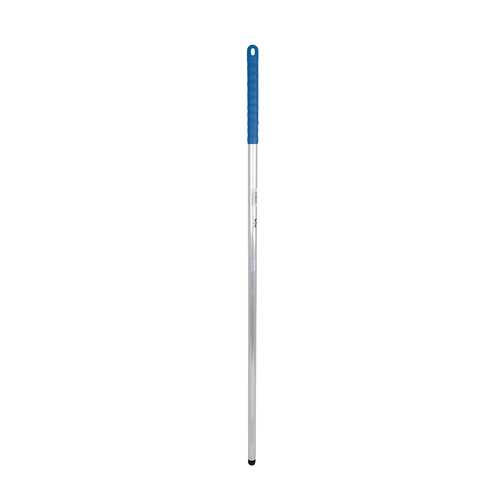 Robert Scott Blue Aluminium Mop & Broom Handle 1.37 m for use with Mops, Squeegees, Washable Brushware