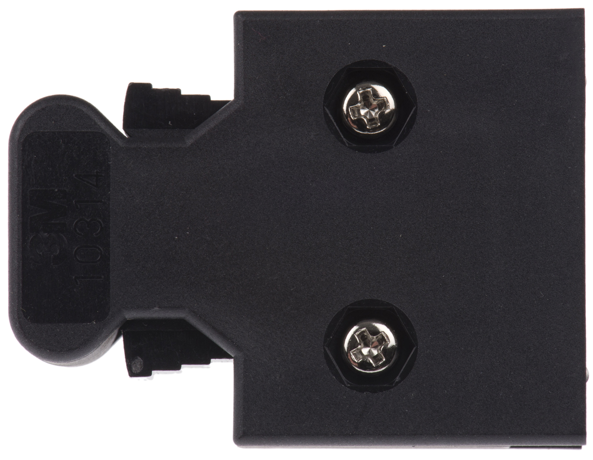 10314-52f0-008 3M 103 Series Polybutylene Terephthalate Straight D-Sub Backshell, 14 Way Strain Relief