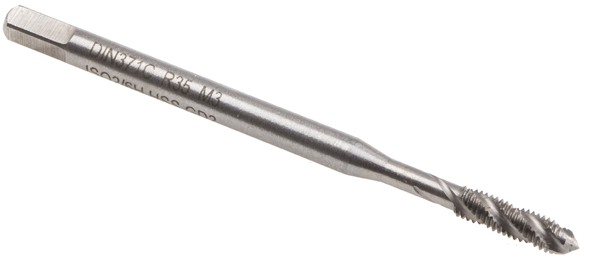 EVENTUS Threading Tap, M3 Thread, Metric Standard, Machine Tap