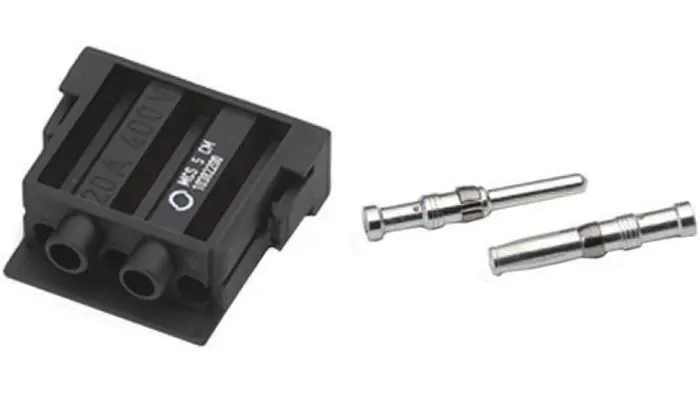EPIC Heavy Duty Power Connector Module, 40A, MC 3.6, MCS Series Male, 3 Contacts