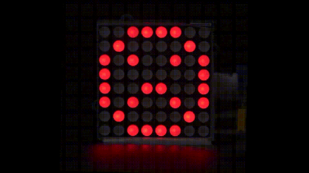Seeed Studio 104020089 Grove - Red LED Matrix LED Matrix LED Driver