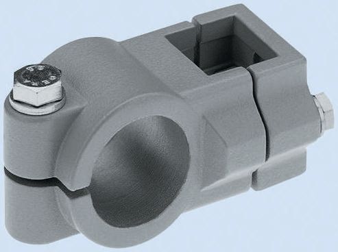 Rose+Krieger Cross Clamp, Connecting Component, Strut Profile 25 to 40 mm², Round Tube Size 40.3 mm
