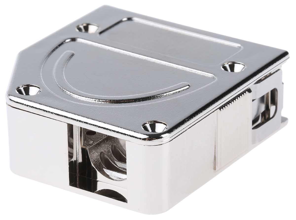 104150m001 Provertha 104 Series ABS Straight D-Sub Backshell, 15 Way