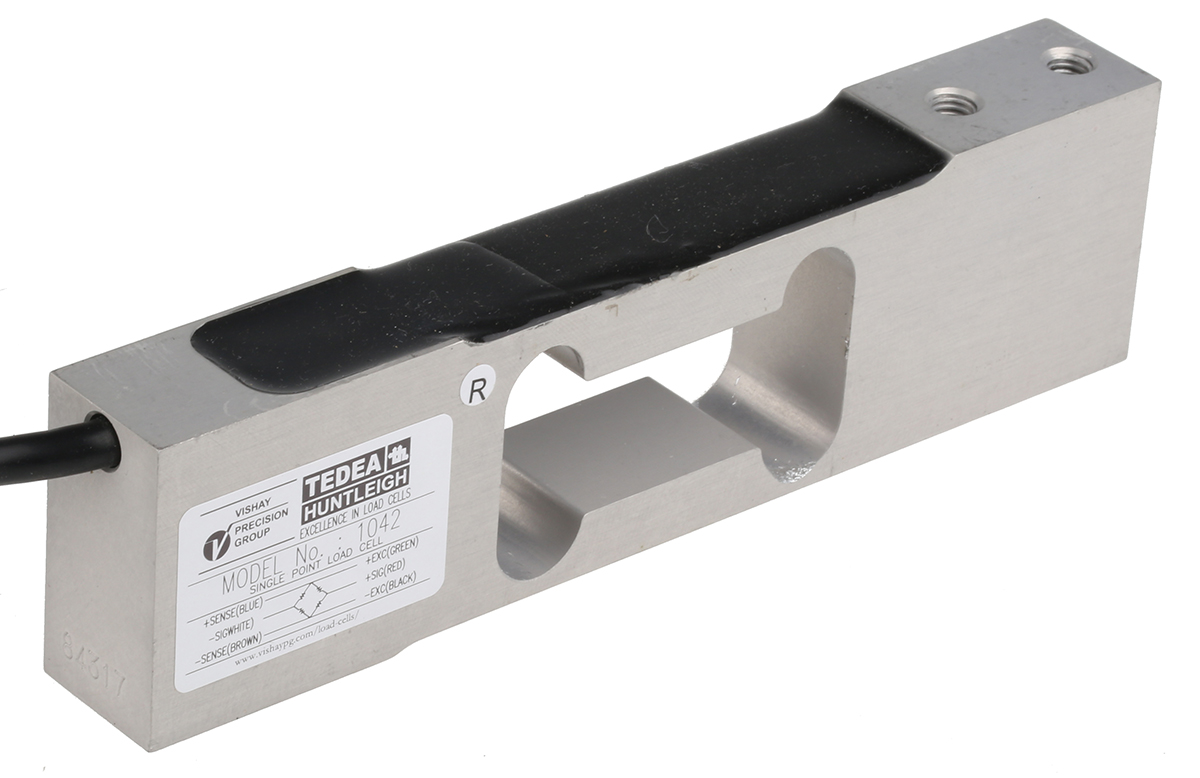 Tedea Huntleigh Model 1042 Series Single Point Load Cell, 1 kg, Compression Measure, 30 kg