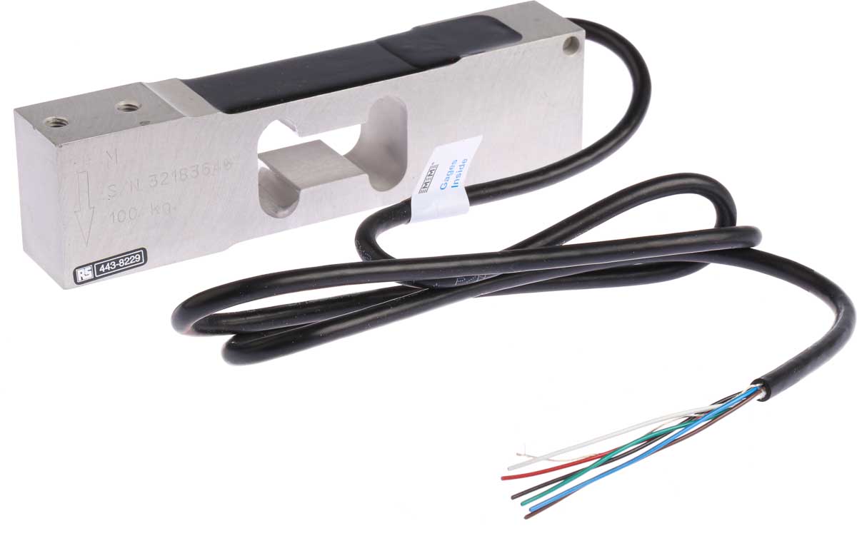 Tedea Huntleigh Model 1042 Series Single Point Load Cell, 1 kg, Compression Measure, 100 kg, 415Ω