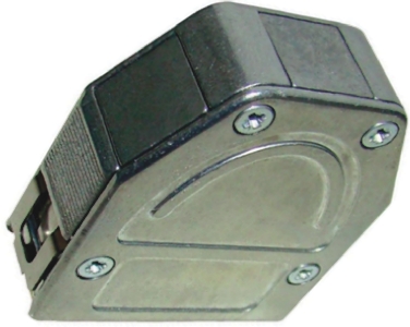 Provertha 104 Series Thermoplastic Polymer Straight D-Sub Backshell, 50 Way