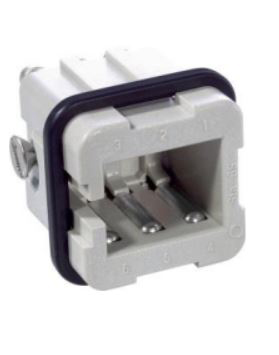 EPIC Power Connector, 10A, STA Series Female, 6 Contacts