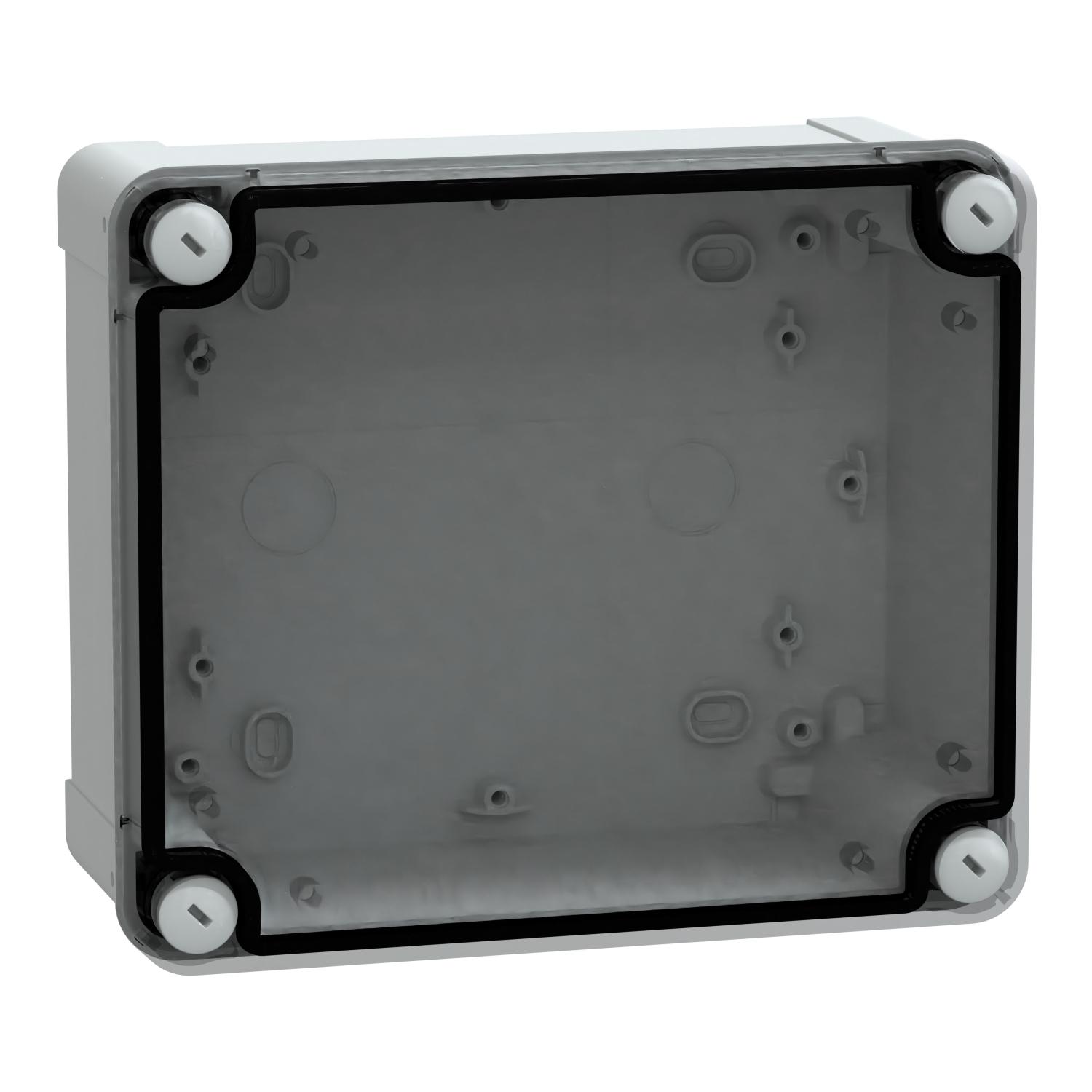 nsytbp19168 Thalassa TBP IP66 Wall Box, Polycarbonate, Grey, 192 x 164 x 87mm