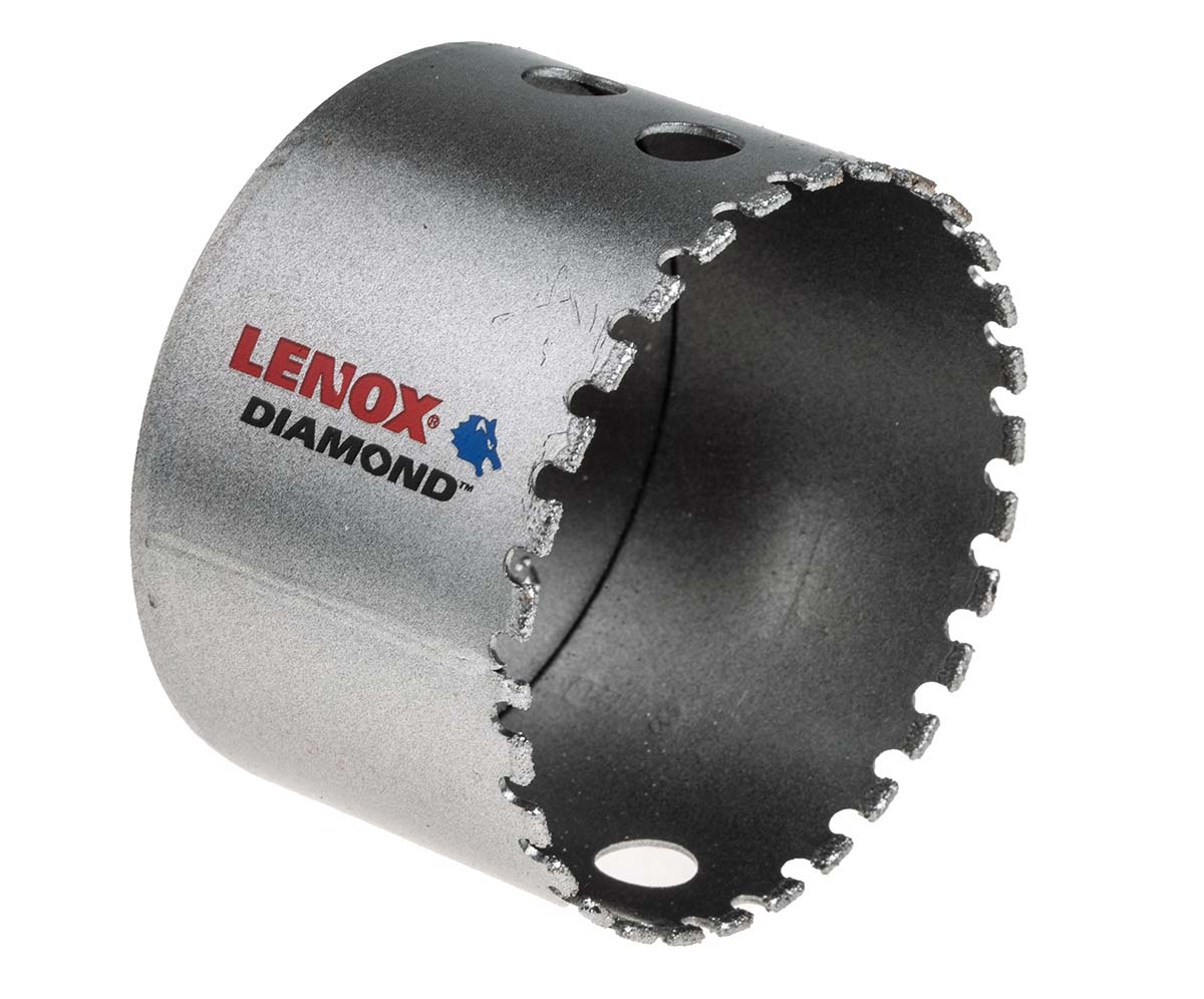 10507838 Lenox Diamond 68 mm Diameter Drill Bit, 68 mm, 1 Pieces