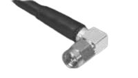 TE Connectivity 10521 Series Cable Male Circular Coaxial, Straight Body Cable