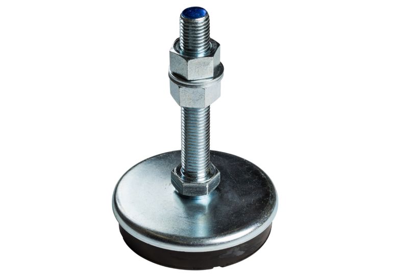 Serious 12 mm Adjustable Foot, Rubber, 500 kg Static Load Capacity