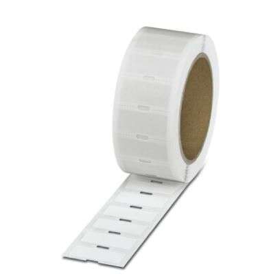Phoenix Contact on White Label Roll, 15 mm Label Length, 40 mm Label Width
