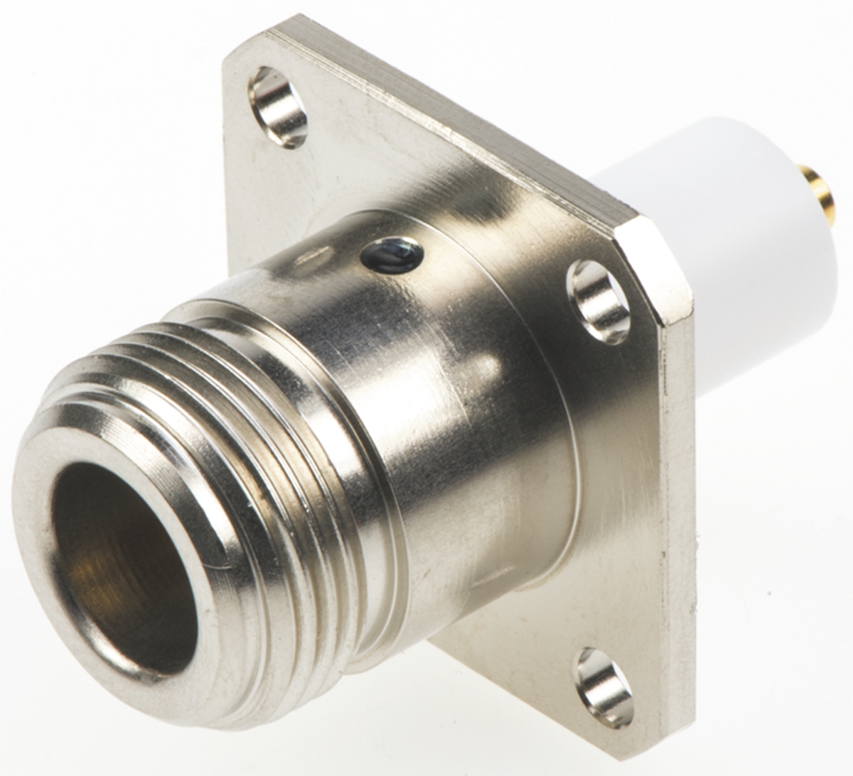 TE Connectivity N Series Panel Mount Female N Connector, 50 Ω, Straight Body Solder