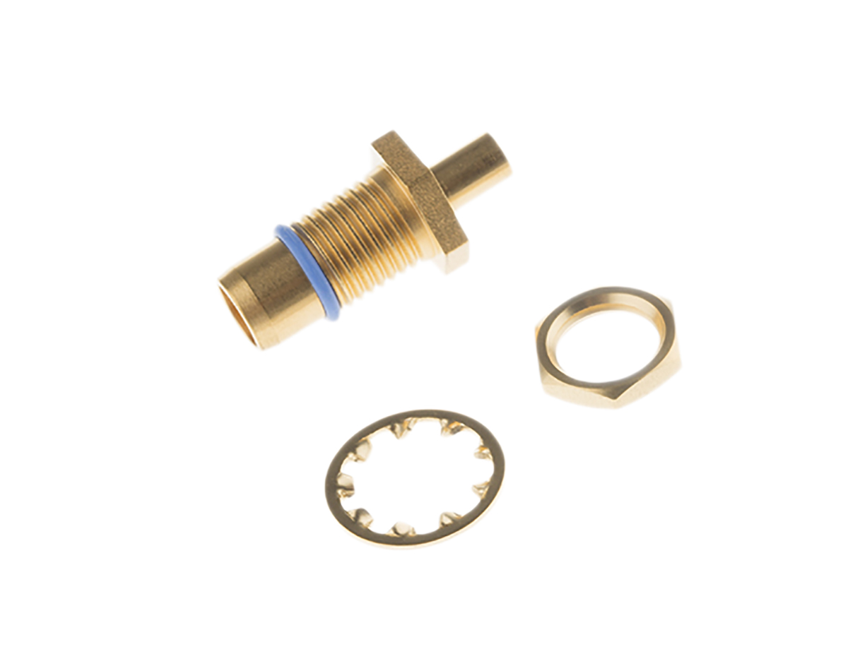 TE Connectivity, Plug Panel Mount OSP Connector, 50Ω, Solder Termination, Straight Body