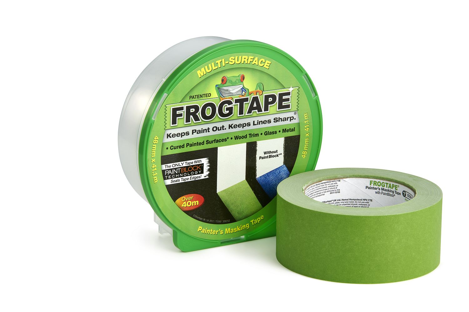 FROGTAPE 142476 Green FrogTape Masking Tape 48mm x 41.1 m