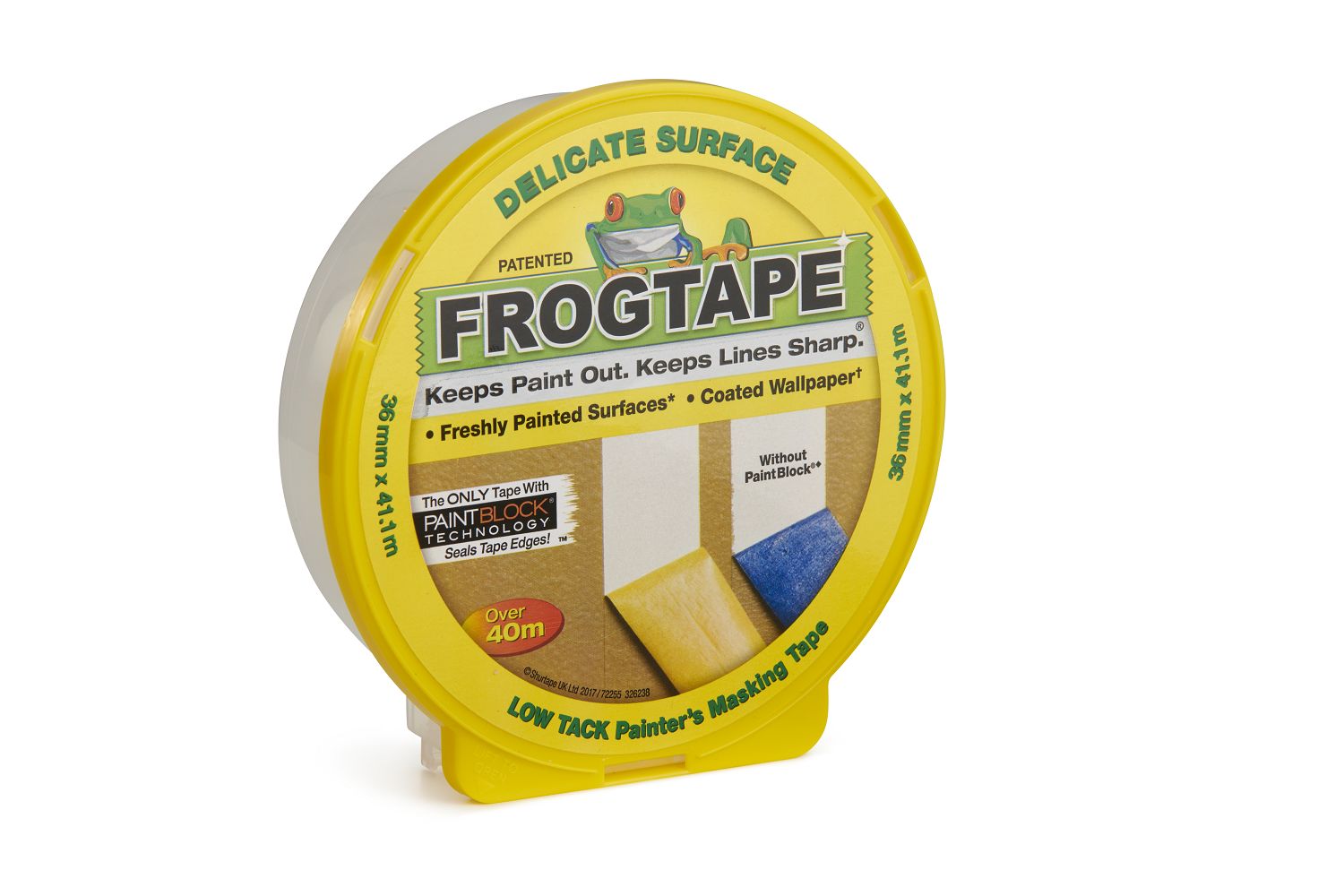 FROGTAPE Yellow FrogTape Masking Tape 36mm x 41.1 m